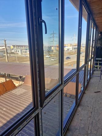 Изготовления алюминиевых и пластиковых окон и дверей,регулировка окон