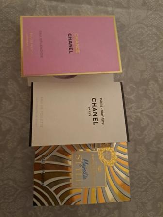 Набор из новых официальных пробников Шанель и Принцесса Марина де Бурбон