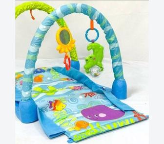 Детский развивающий коврик 3в1