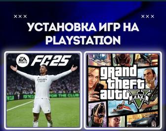 Установка Игры на PS4/PS5