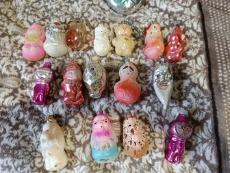 Новогодние игрушки из СССР винтаж