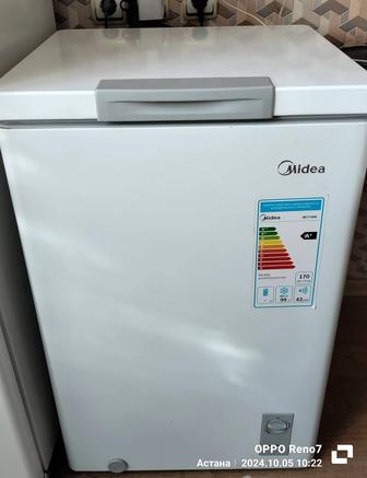 Срочно продам морозильник Midea, 99 l.