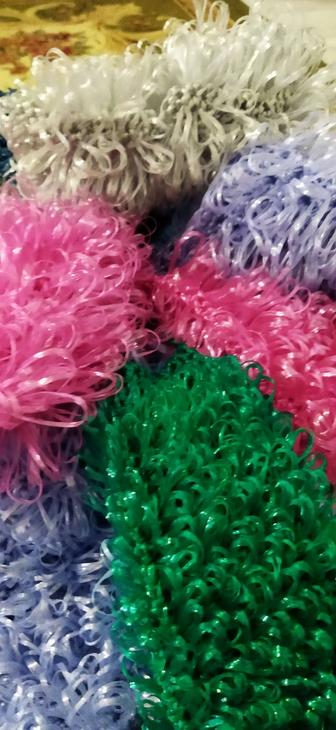 Продам мочалки разных цветов и размеров