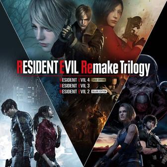 Комплект игр Resident evil remake trilogy