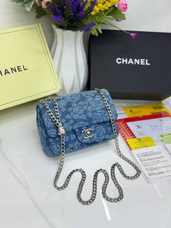 Сумка Chanel джинсовая