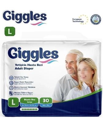 Продам подгузники для взрослых Giggles размер L, XL оптом