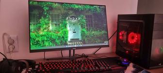 Игровой компьютер GTX 1050TI, I5-4440 периферия в комплекте и монитор