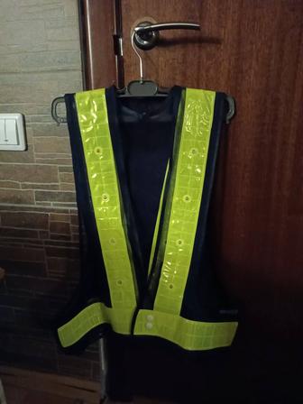 Жилет сигнальный с LED светодиодами