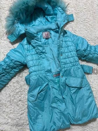 Зимняя Куртка для девочки 110