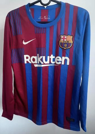 Продам футболку (лонгслив) и шорты. ФК Барселона. Сезон 2021/22. Комплект