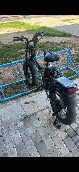 Электровелосипед Леопард багажник есть