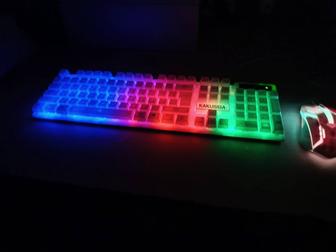 игровой комплект клавиатура и мышь