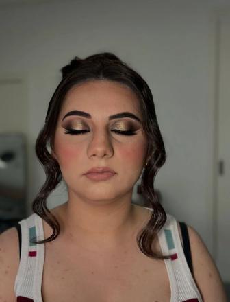 Макияж и укладка