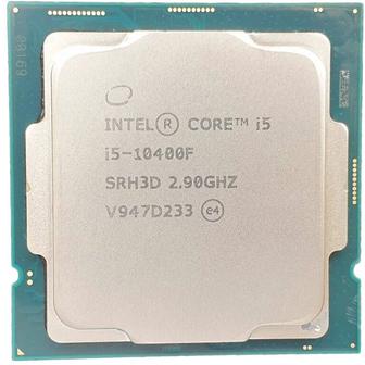 Intel Core I5-10400F 2.90GHz, 9M /до 4,30 GHz, ядер 6/6T, 65W, LGA1200,