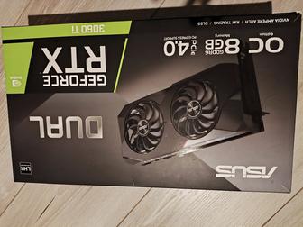 Видеокарта Asus rtx 3060 Ti dual oc