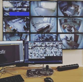 Монтаж видеонаблюдения