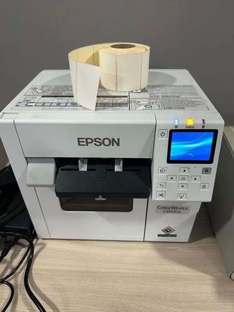 рулонный цветной принтер этикеток EPSON Colorworks c4000e