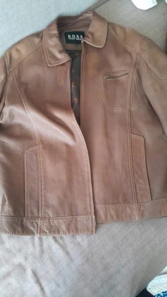 Куртка кожаная