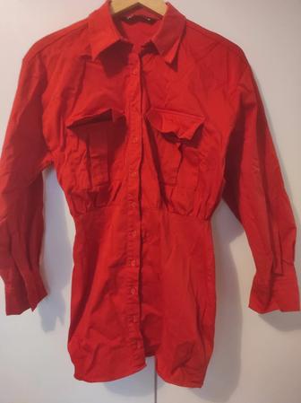 платье-рубашка от zara