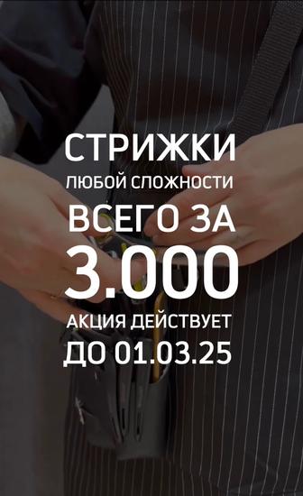 Стрижка любой сложности всего