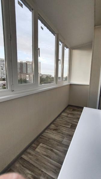 Ремонт балкона. Утепление балкона. Обшивка балкона.