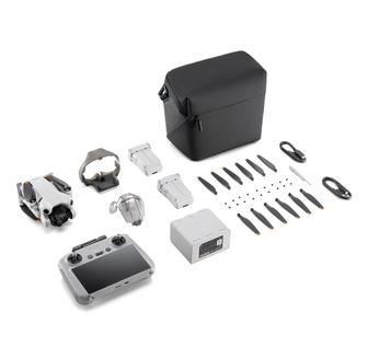 Дрон DJI Mini 4 Pro Fly More Combo Plus (DJI RC 2) белый