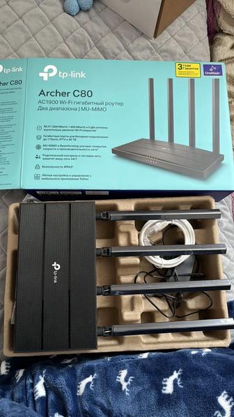 Новый Archer C80 AC1900 Wi-fi гигабитный роутер