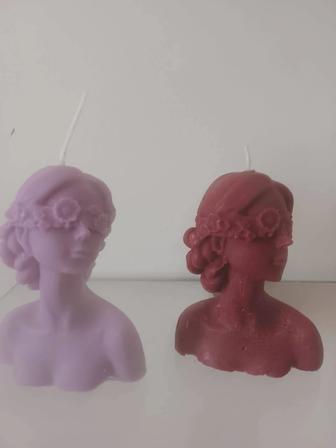 Делаю на заказ ароматические свечи и шкатулки из гипса