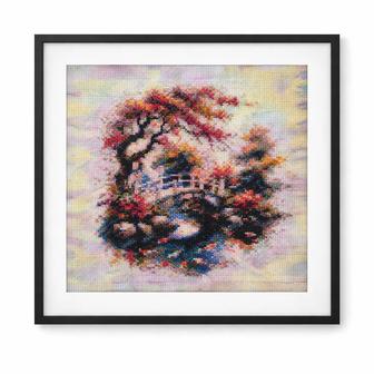 Вышитая картина ручной работы