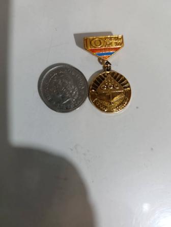 Значок Алма Ата 1963 года СССР редкий