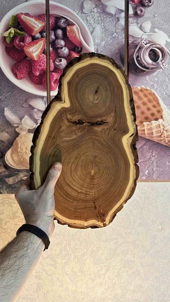 Натуральные спилы из дерева