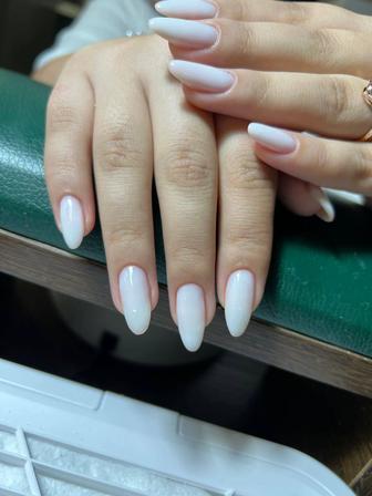 Модель для маникюра , однотонное покрытие