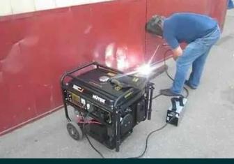 Сварщик на выезд, Генератором