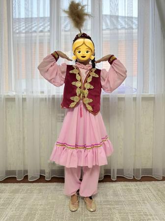 казахская национальная платье для девочек