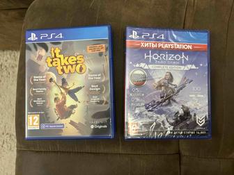 It takes two и Horizon Zero Dawn/игры пс4