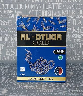 AL OTUOR GOLD Чай Черный Бергамот 1кг Индийский среднелистовой