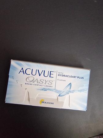 Силикон-гидрогелевые линзы Johnson Johnson Acuvue Oasys (-6) 8.8