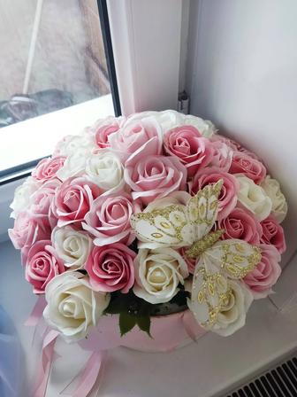 Мыльные цветы