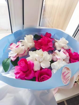 Мыльные цветы