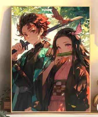 Алмазная мозаика КРД аниме