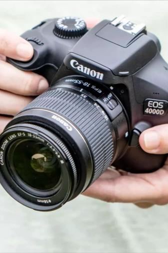 Продам новую зеркальную камеру Canon EOS 4000D