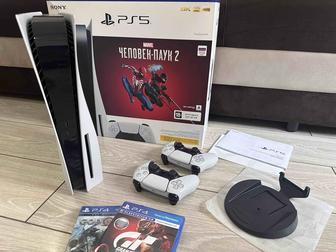 Sony Ps5 с Играми GTA 5 , FIFa , UFC . 2 джойстика . PlayStation