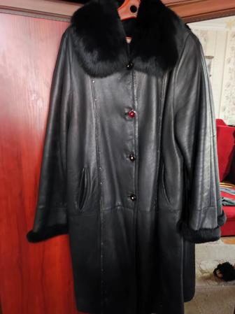 Продам кожаную дубленку