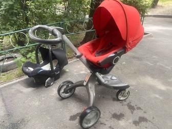 Продам качественную коляску 2 в 1 STOKKE