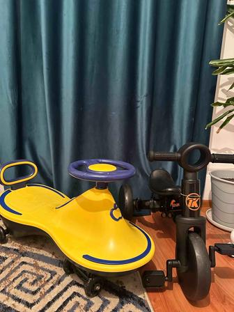 Велосипед 2в1 беговел