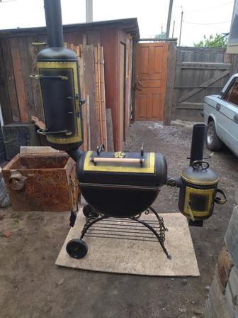 Продам мангал новый 3 в 1