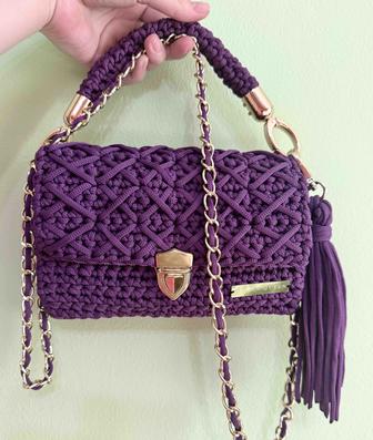 Сумочка crossbody Drama Queen, ручная работа