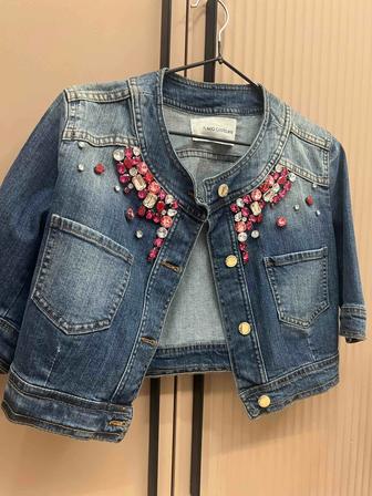 Джинсовое балеро