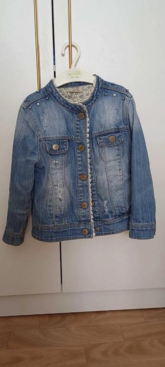 Zara джинсовка 3/4 года