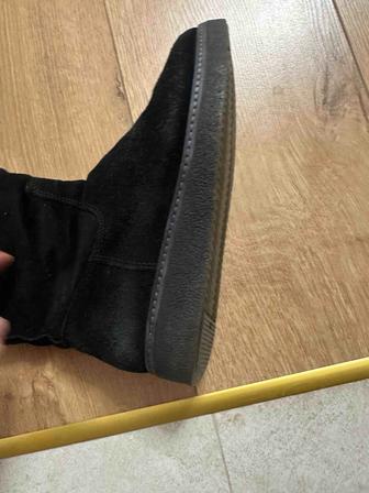 Продам зимние сапоги, замша натуральная